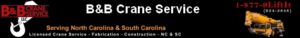 Crane rental Wilmington, NC by B&B Crane Service Inc.